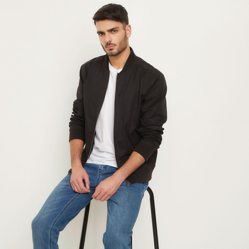 BASEMENT - Chaqueta Bomber Hombre de Algodón Basement
