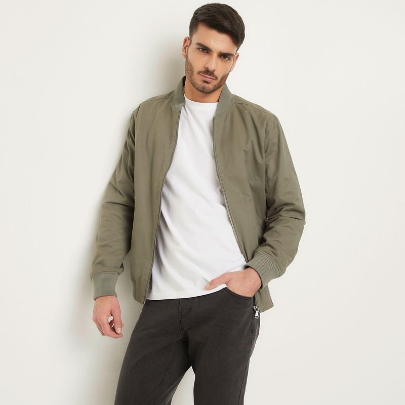 BASEMENT - Chaqueta Bomber Hombre de Algodón Basement