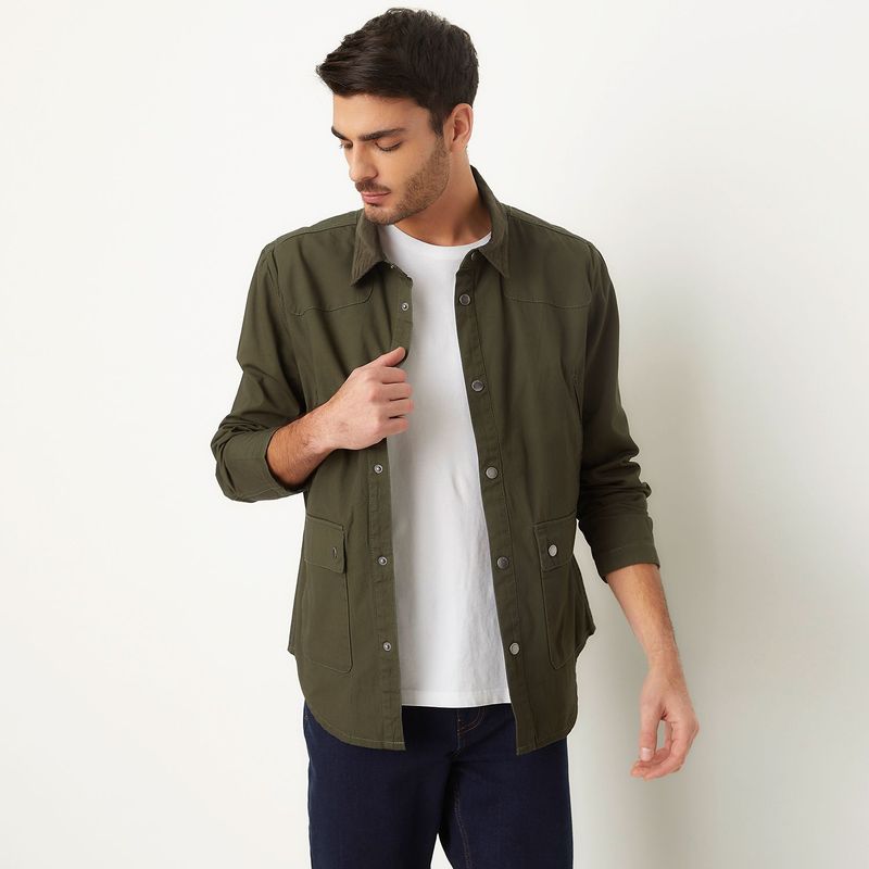 BASEMENT - Chaqueta Hombre de Algodón Basement