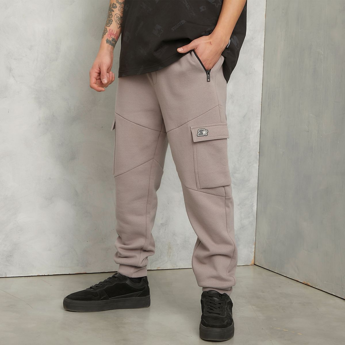 STARTER - Pantalón Jogger Hombre de Algodón Starter