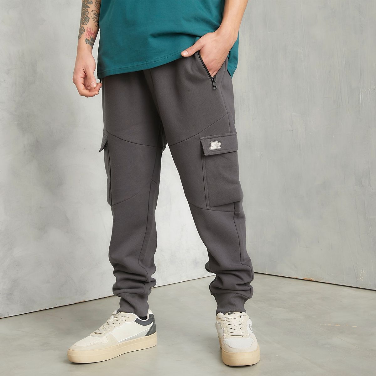 STARTER - Pantalón Jogger Hombre de Algodón Starter