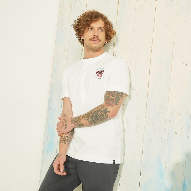 DOO AUSTRALIA - Camiseta para Hombre Manga corta con Estampado Doo Australia