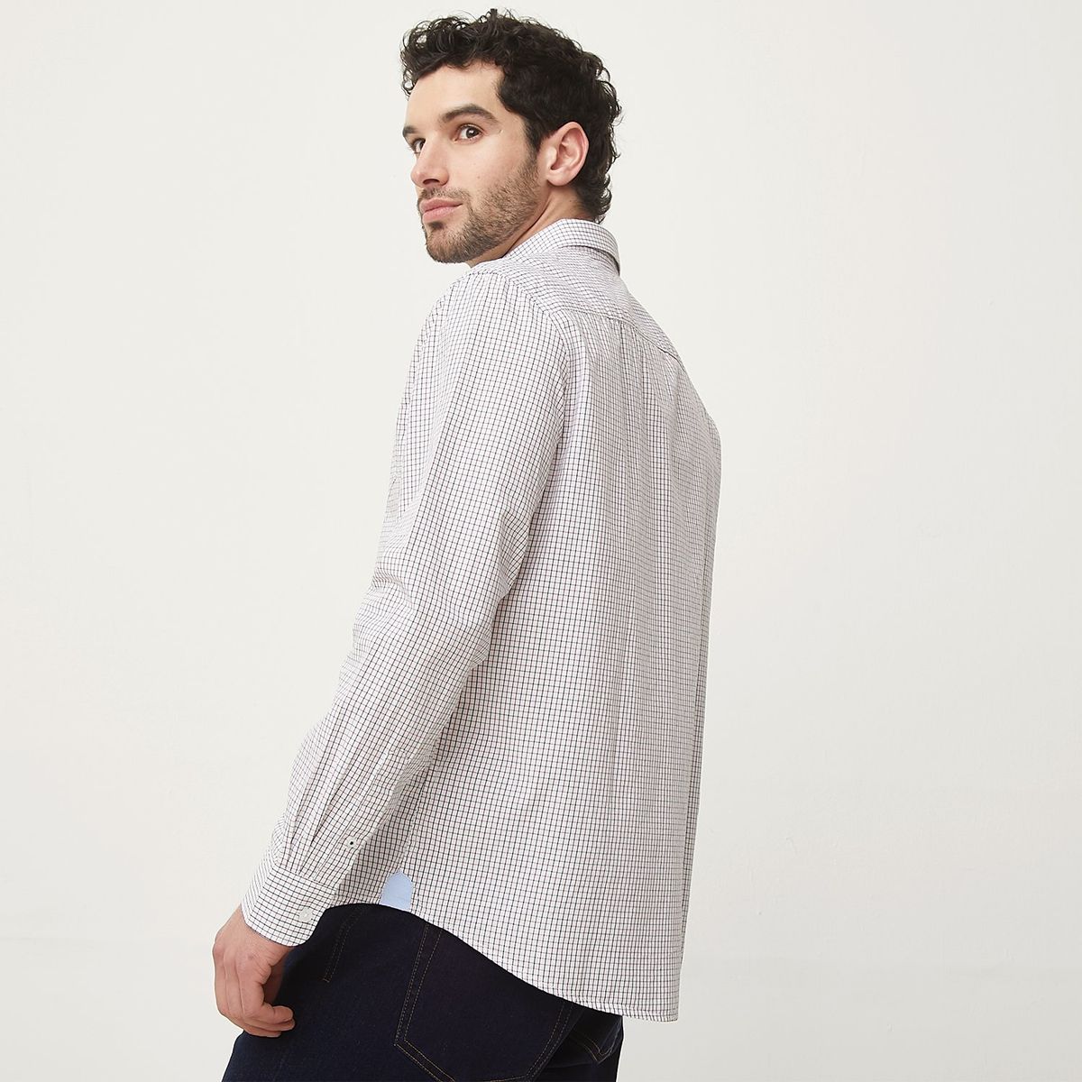 UNIVERSITY CLUB - Camisa Hombre Manga larga Regular Algodón University Club