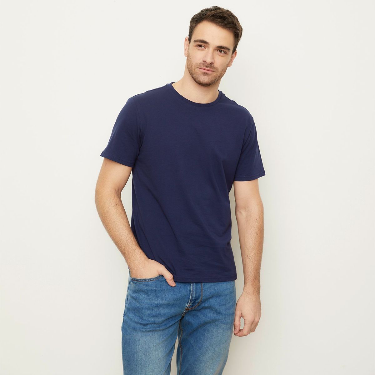 NEWPORT - Camiseta para Hombre Cuello Redondo Newport