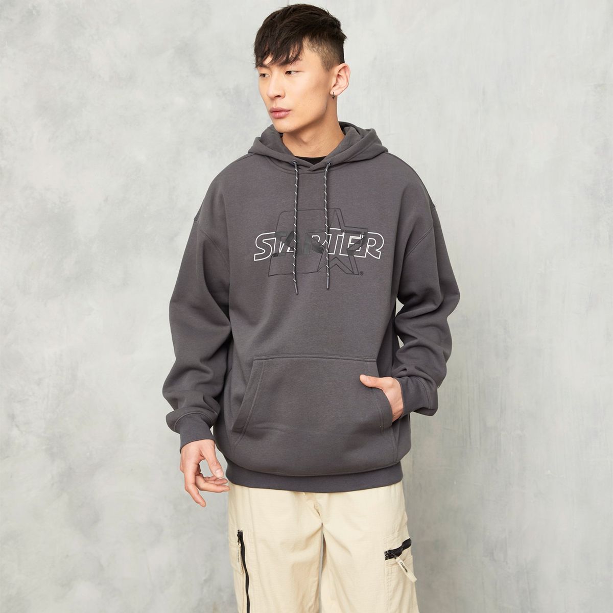 STARTER - Hoodie para Hombre con Estampado Starter