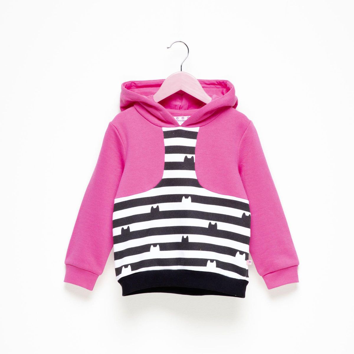  - Saco Niña de Rayas Con capucha en Algodón Gabby's Doll House