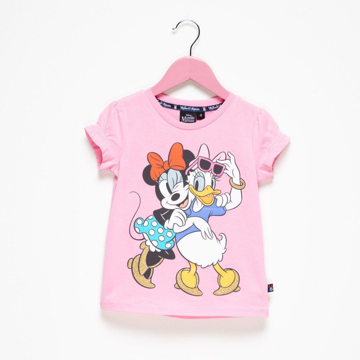 MINNIE - Camiseta Niña Manga corta en Algodón Minnie