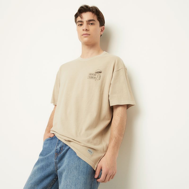 BEARCLIFF - Camiseta para Hombre Manga corta con Estampado Bearcliff