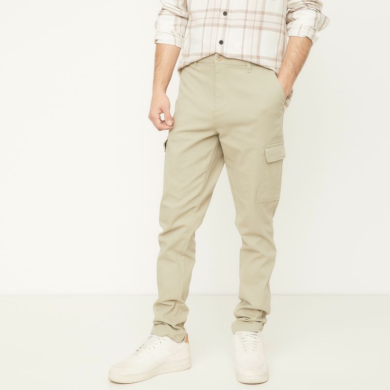 BEARCLIFF - Pantalón Cargo para Hombre Slim Bearcliff