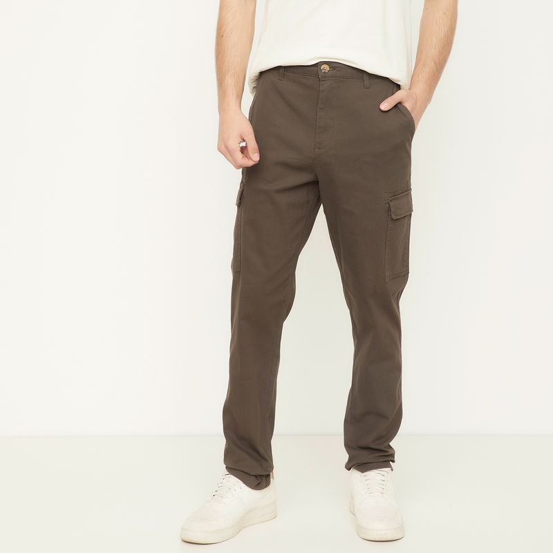 BEARCLIFF - Pantalón Cargo para Hombre Slim Bearcliff