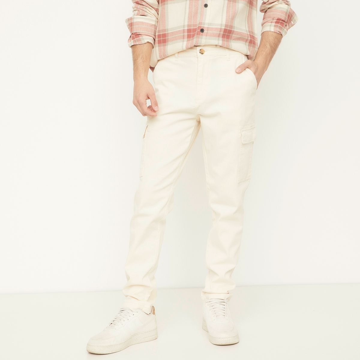 BEARCLIFF - Pantalón Cargo para Hombre Slim Bearcliff