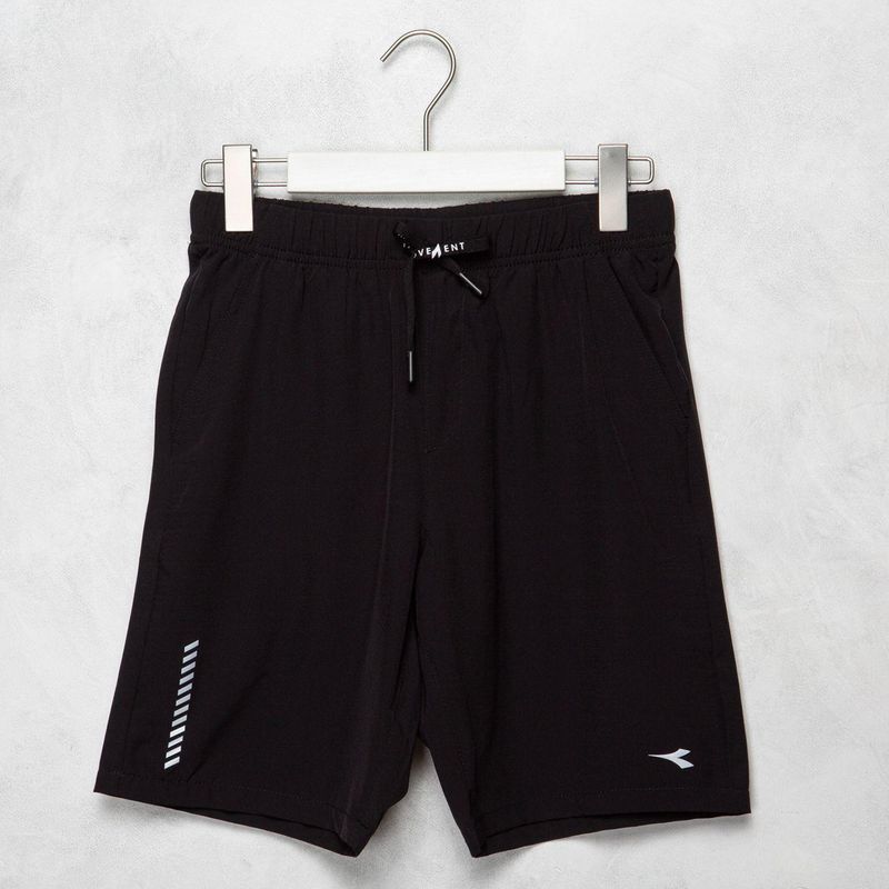 DIADORA - Pantaloneta Niño con Logo Cintura elásticada Diadora