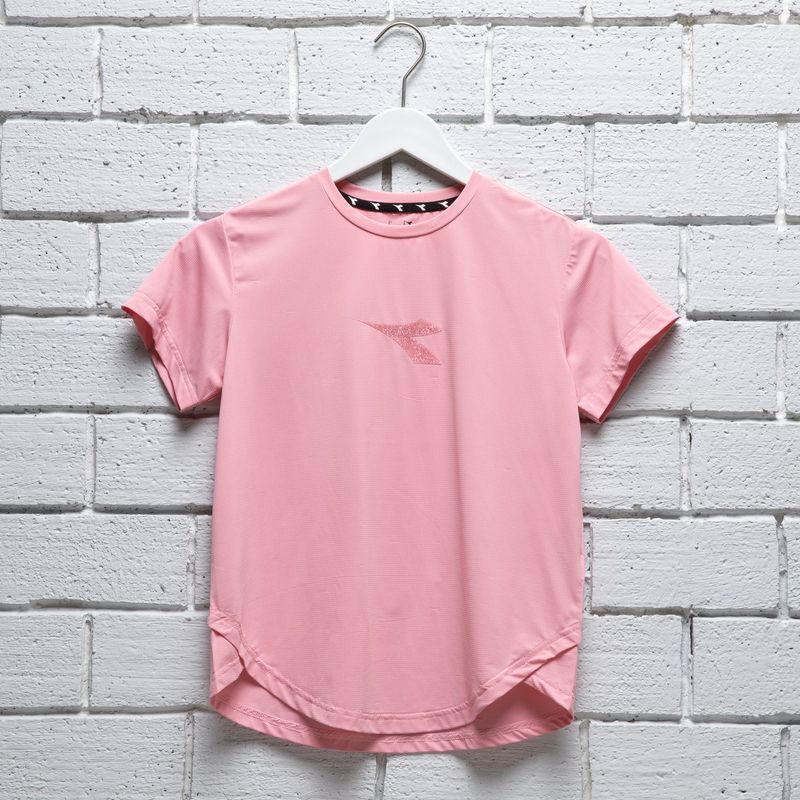 DIADORA - Camiseta deportiva Niña con Logo Manga corta Diadora