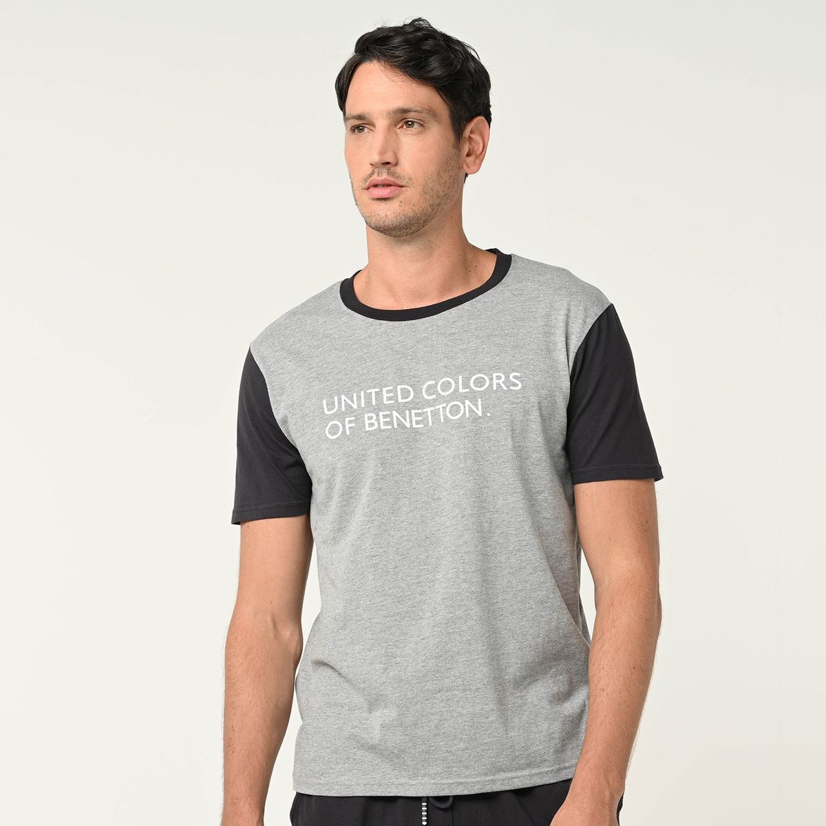 BENETTON - Pijama Hombre Manga corta de Algodón Benetton