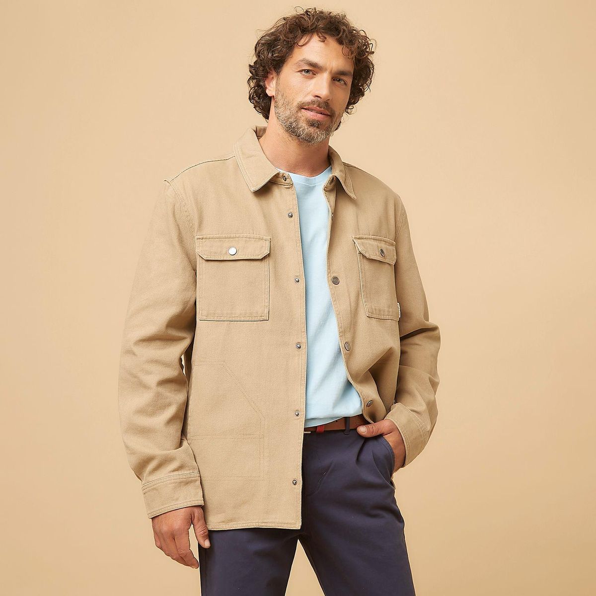 CASCAIS - Chaqueta Hombre Algodón Cascais.