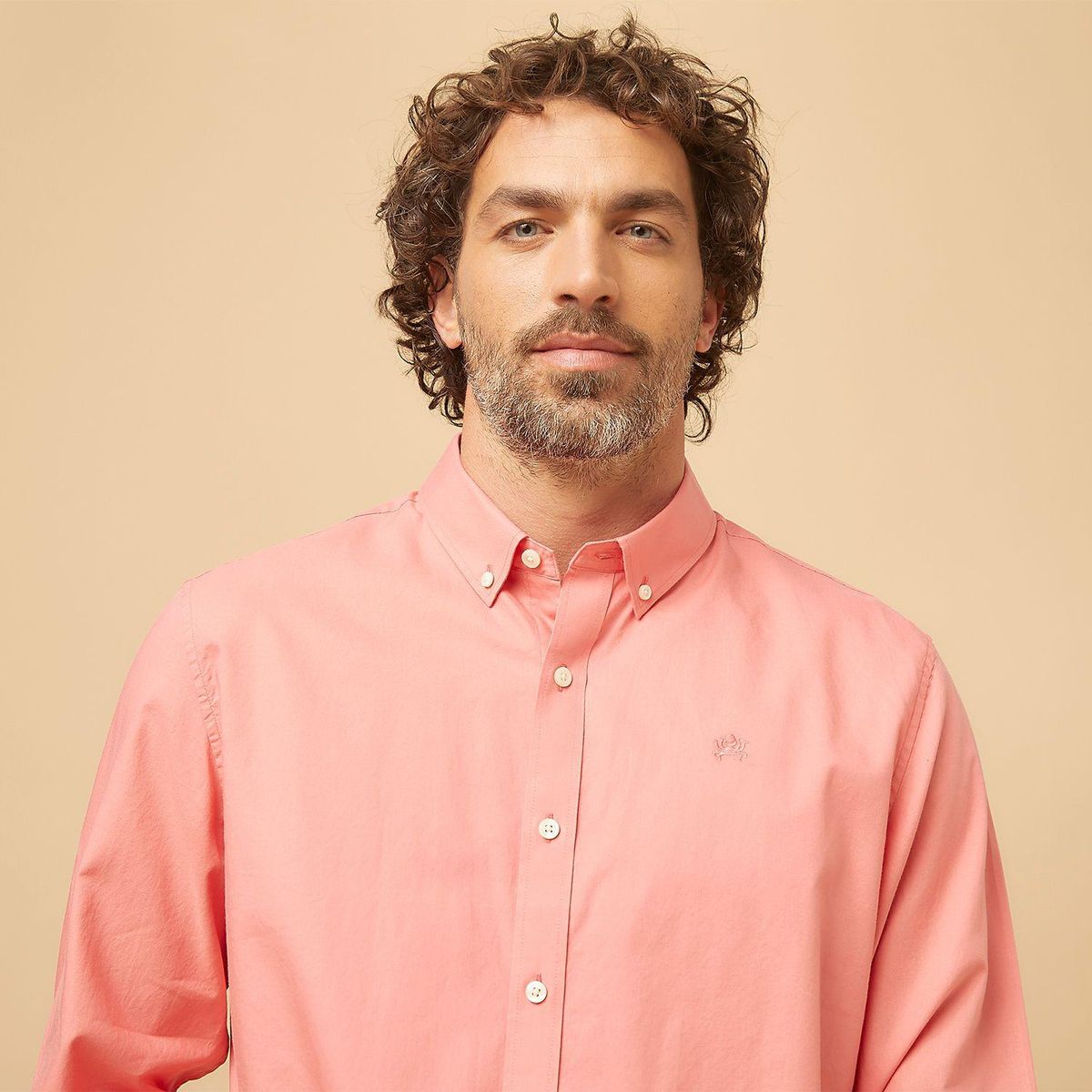 CASCAIS - Camisa Hombre Manga larga Slim Algodón Cascais.