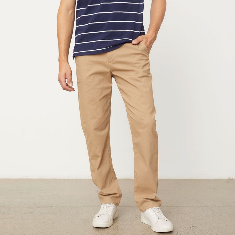 NEWPORT - Pantalón Chino Hombre Slim Algodón Newport