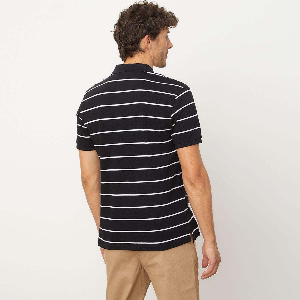 NEWPORT - Camiseta polo Hombre Manga corta de Rayas de Algodón Newport