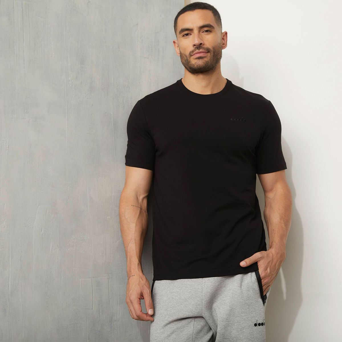 DIADORA - Camiseta Hombre Manga corta LifeStyle Diadora