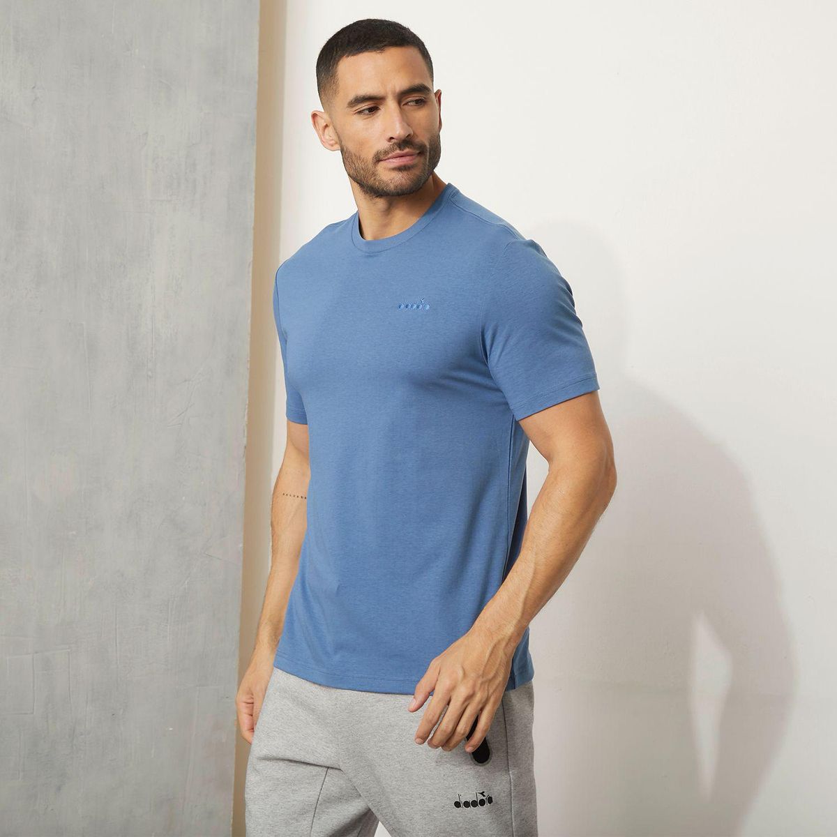 DIADORA - Camiseta Hombre Manga corta LifeStyle Diadora
