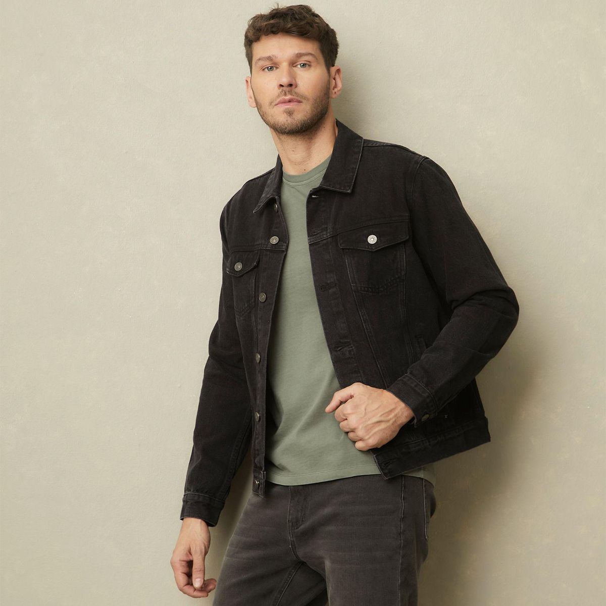 WOLF & HANK - Chaqueta Hombre de Algodón Wolf & Hank