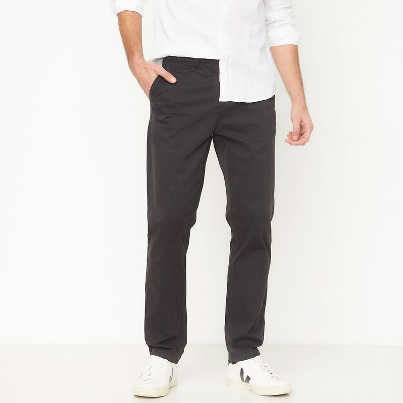 BASEMENT - Pantalón Chino Hombre Slim de Algodón Basement