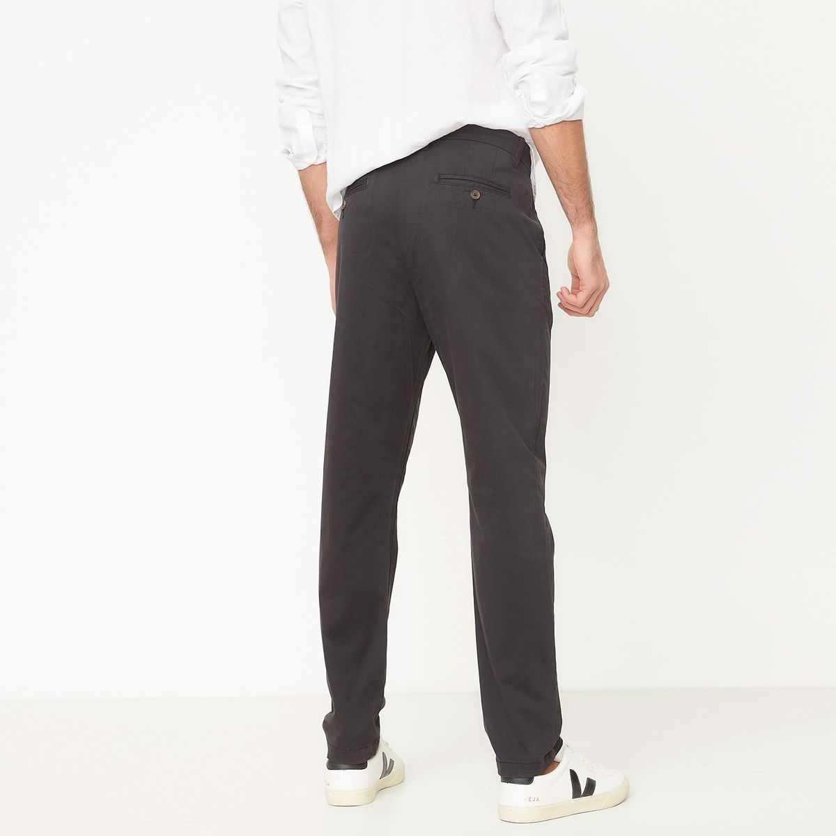 BASEMENT - Pantalón Chino Hombre Slim de Algodón Basement