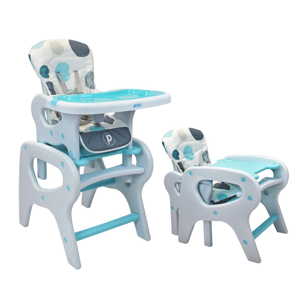 PRIORI - Silla de Comer Escritorio Priori Doots Azul