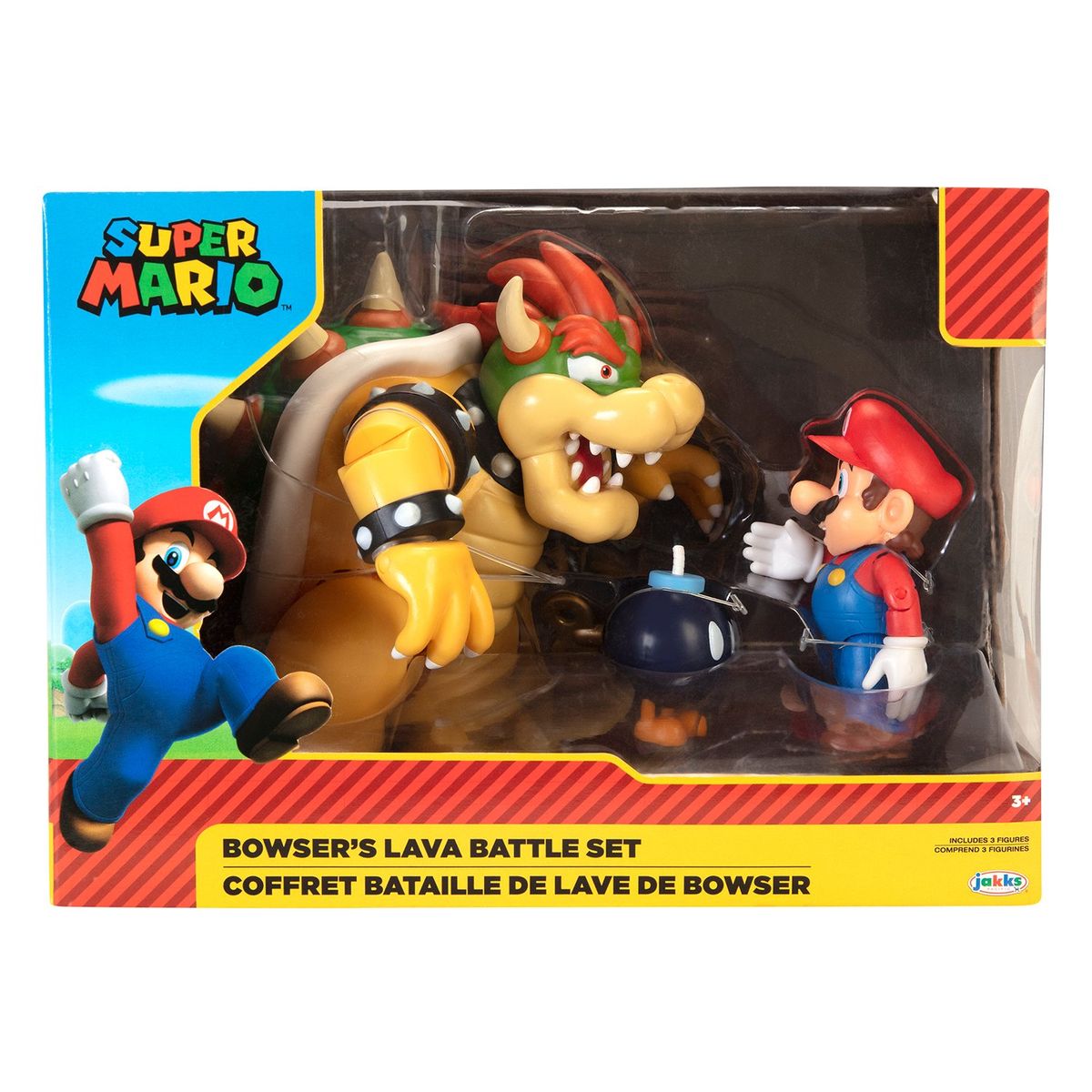 NINTENDO - Mario Bros vs Bowser accesorios incluidos,  para mayores de 3 años