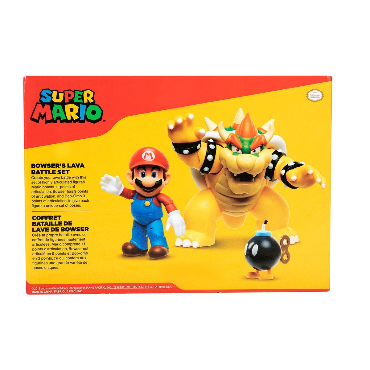 NINTENDO - Mario Bros vs Bowser accesorios incluidos,  para mayores de 3 años