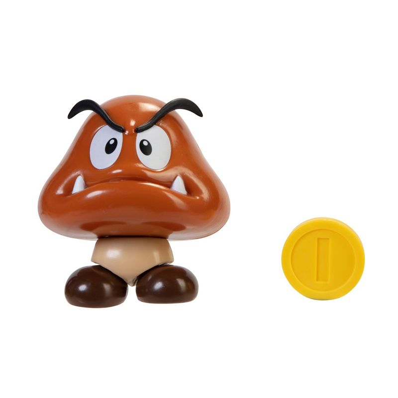 NINTENDO - Figura de Juguete articulado Goomba,  para mayores de 3 años