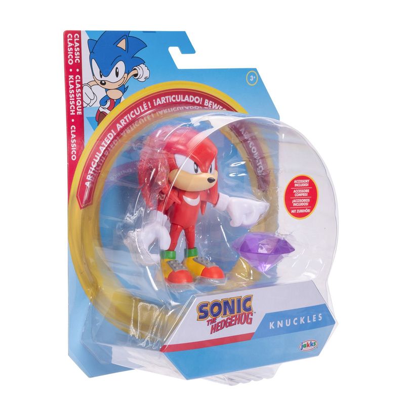  - Figura de juguete articulado Sonic NKUCKLES,  para mayores de 3 años