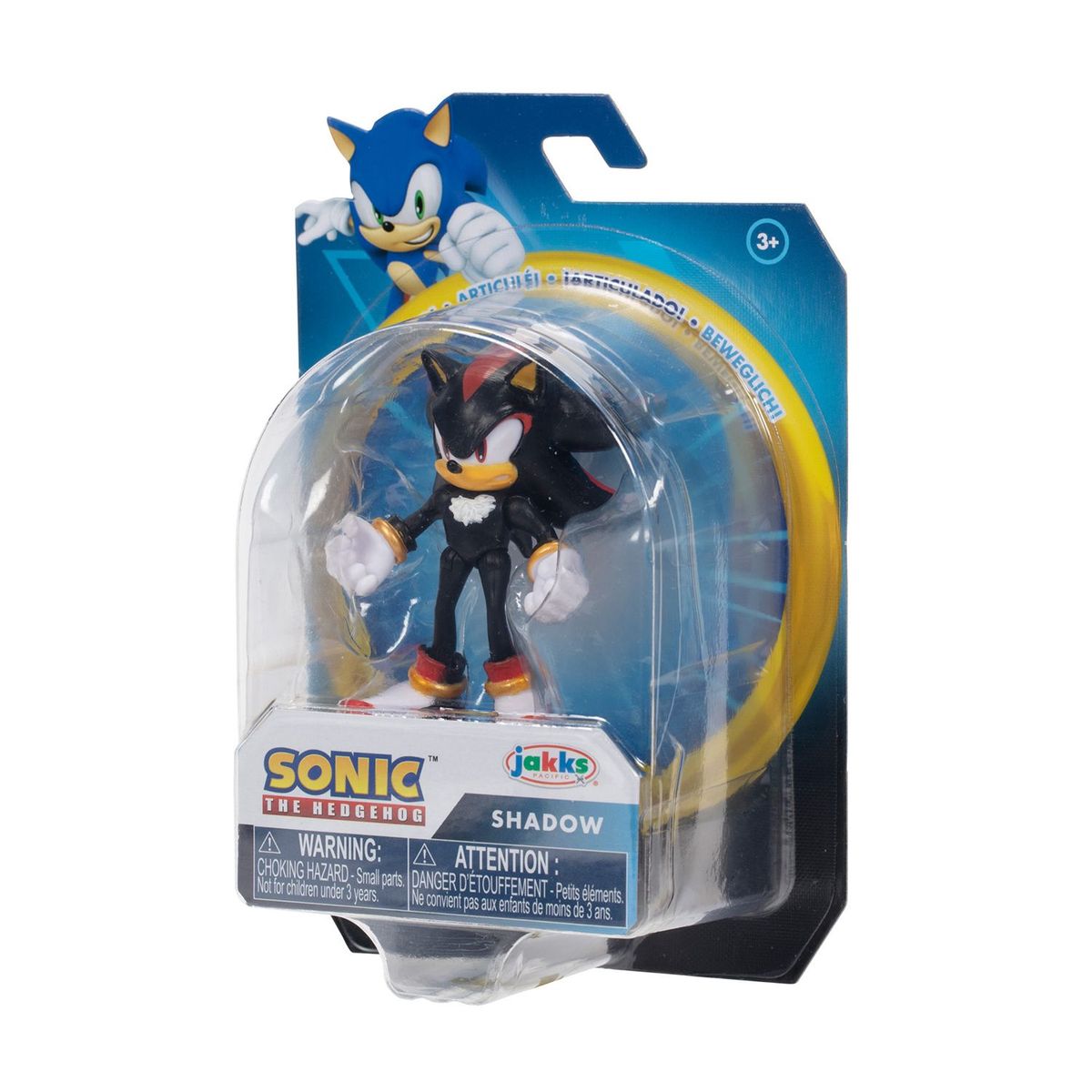  - Figura de juguete articulado Sonic Shadow, para mayores de 3 años