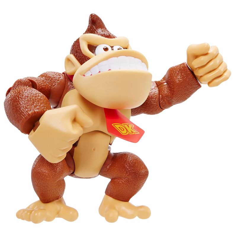NINTENDO - Figura de jueguete articulado Donkey kong deluxe,  para mayores de 3 años