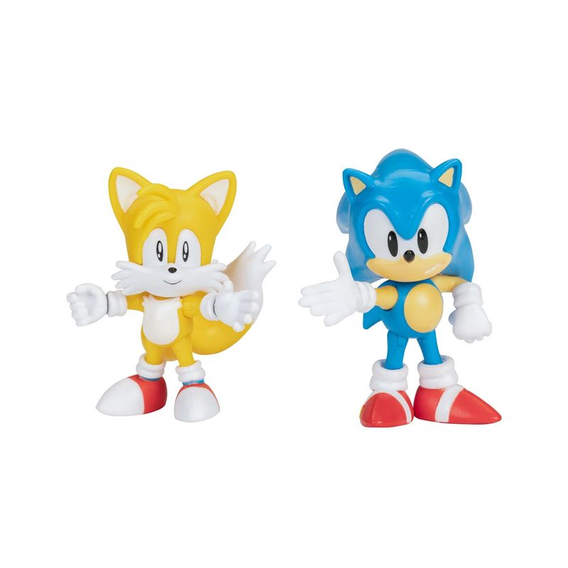  - Set de juego Sonic y tails Accesorios incluidos, para mayores de 3 años