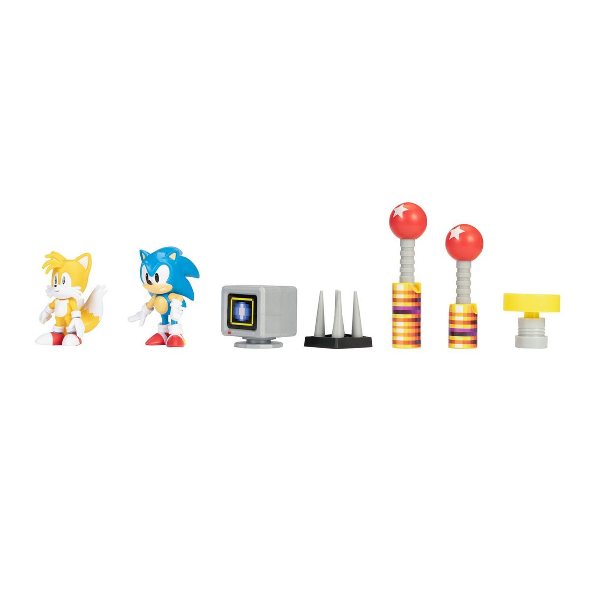  - Set de juego Sonic y tails Accesorios incluidos, para mayores de 3 años