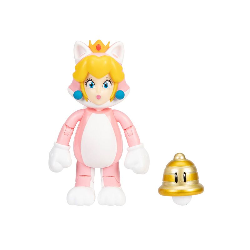 NINTENDO - Figura de Juguete articulado Peach gato , para mayores de 3 años