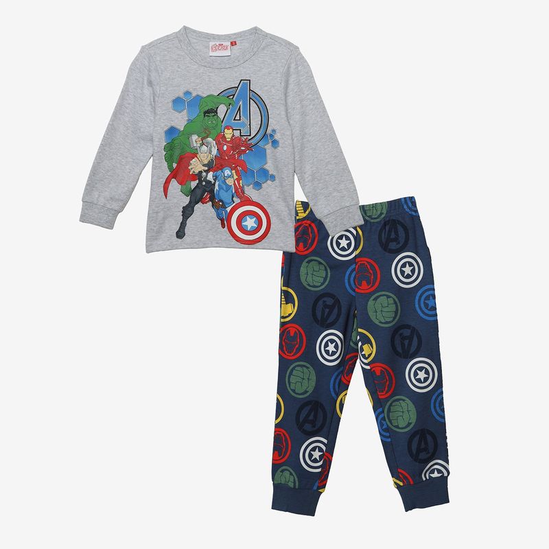 MARVEL - Pijama Niño Manga larga Avengers 