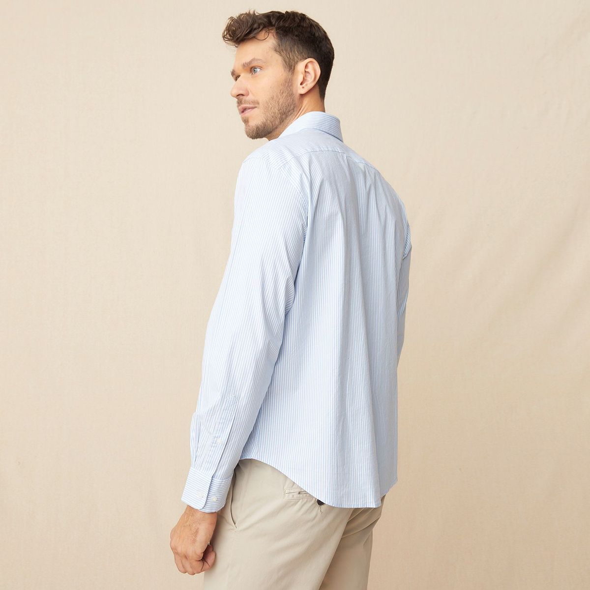 LA MARTINA - Camisa Hombre Manga larga de Algodón La Martina