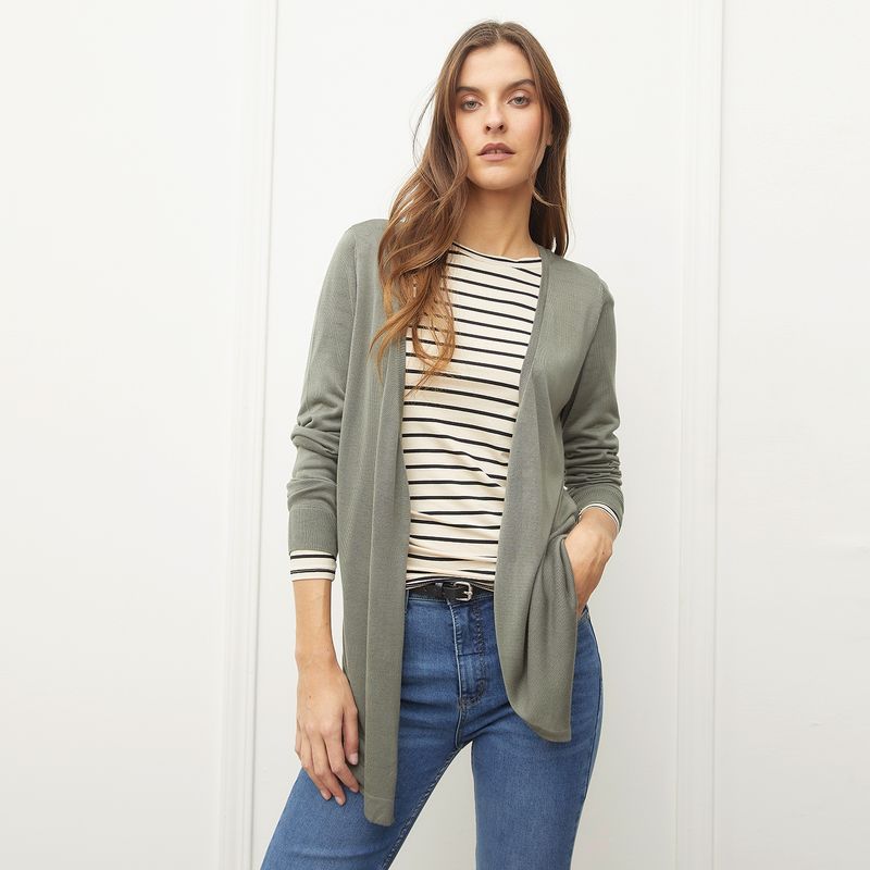 BASEMENT - Cardigan Mujer Basement