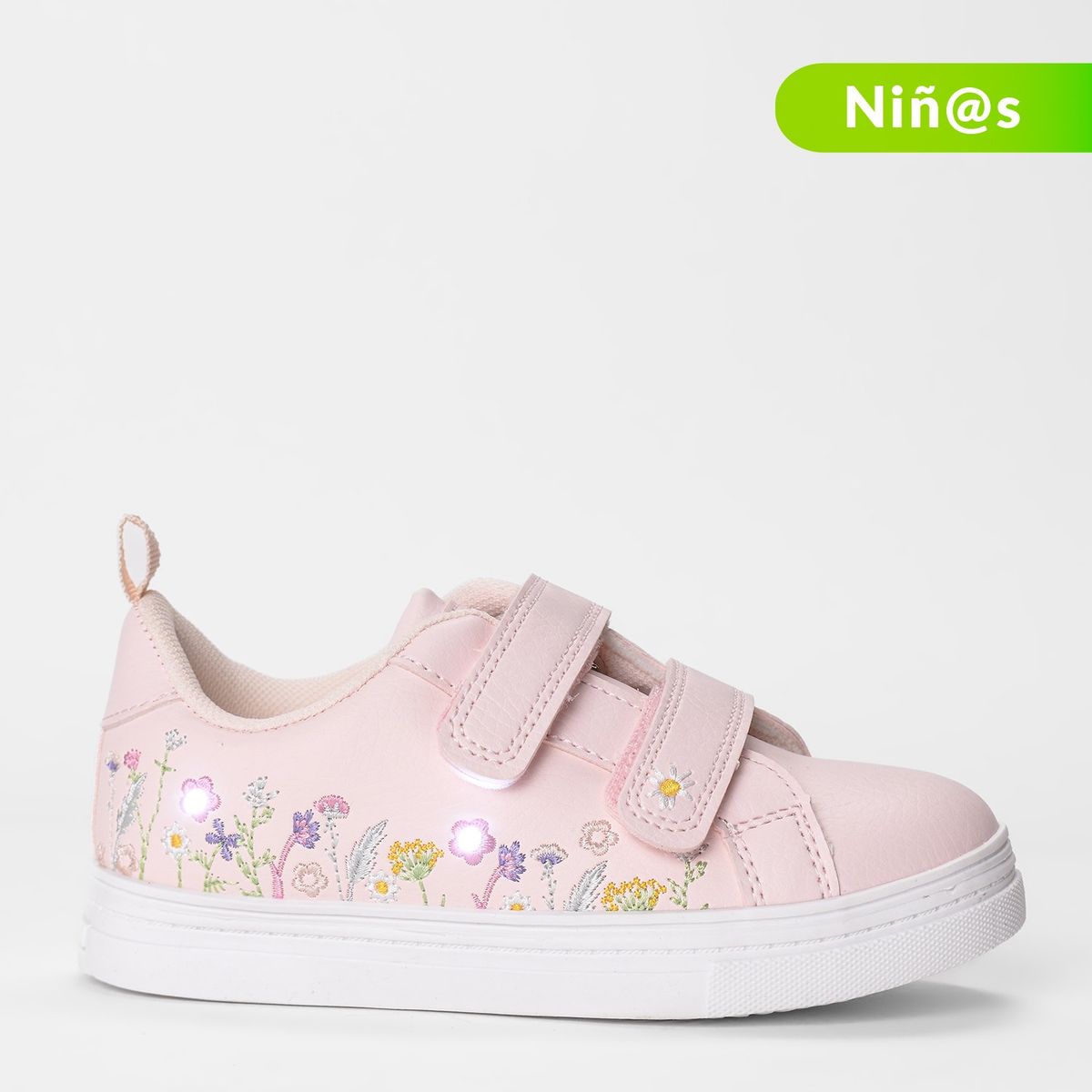 YAMP - Tenis con luces Yamp Sp Luzgardc 2 para Niña con Velcro