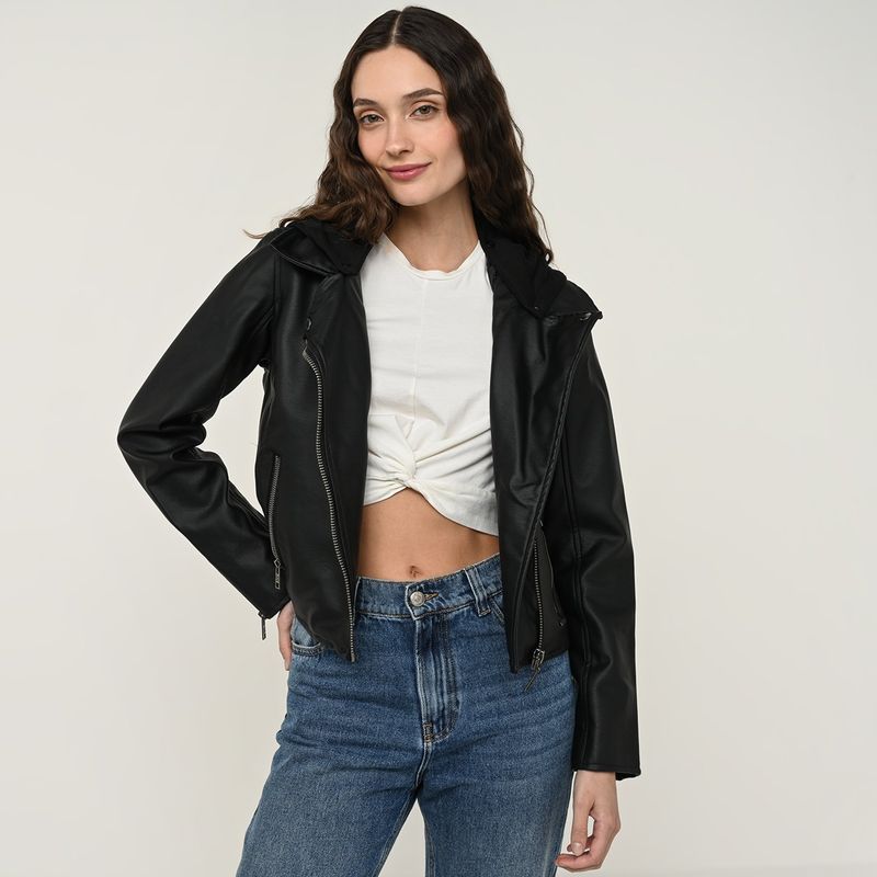 DOO AUSTRALIA - Chaqueta efecto cuero Mujer Doo Australia