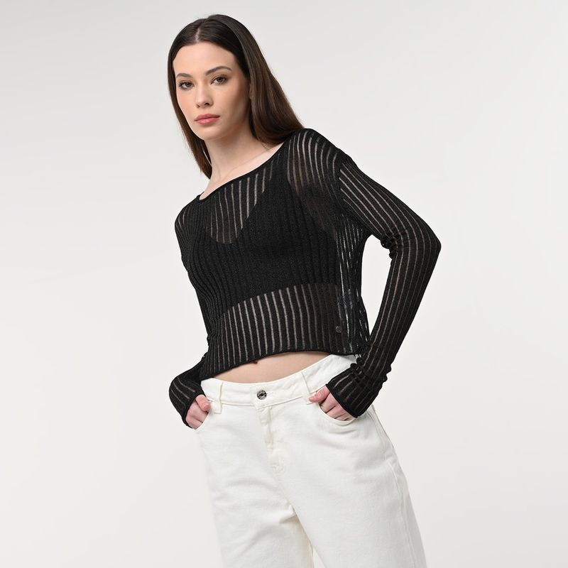 DENIMLAB - Blusa Mujer Manga larga Denimlab