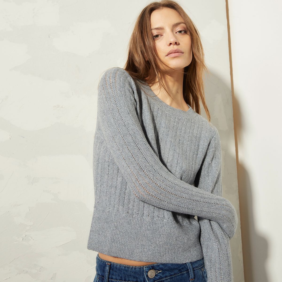 DENIMLAB - Saco Mujer Tejido Denimlab