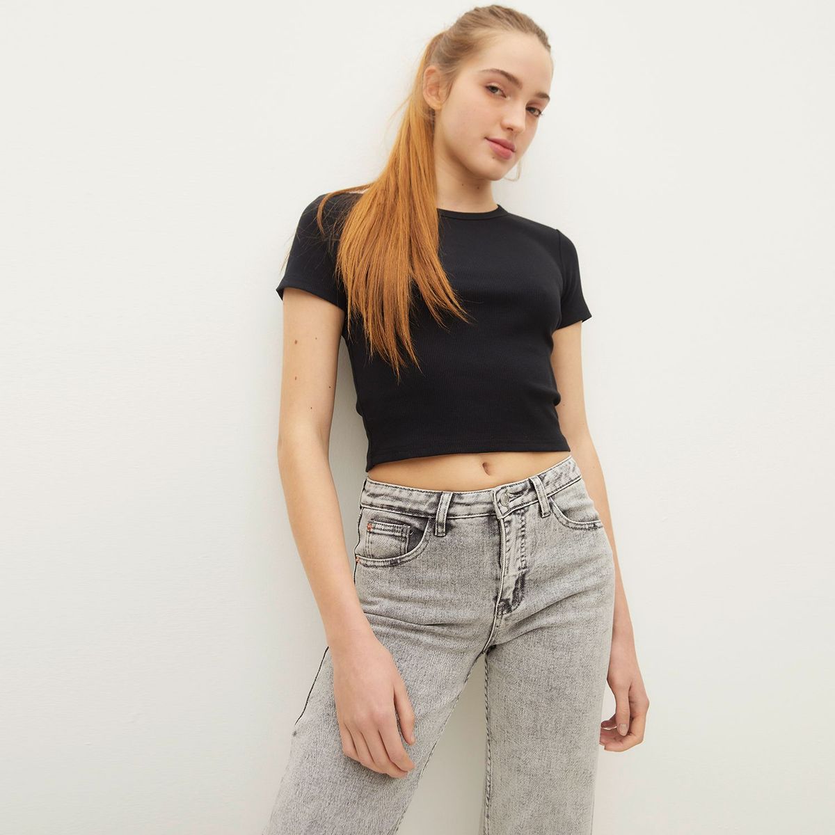 SYBILLA - Blusa Mujer Manga corta de Algodón Sybilla