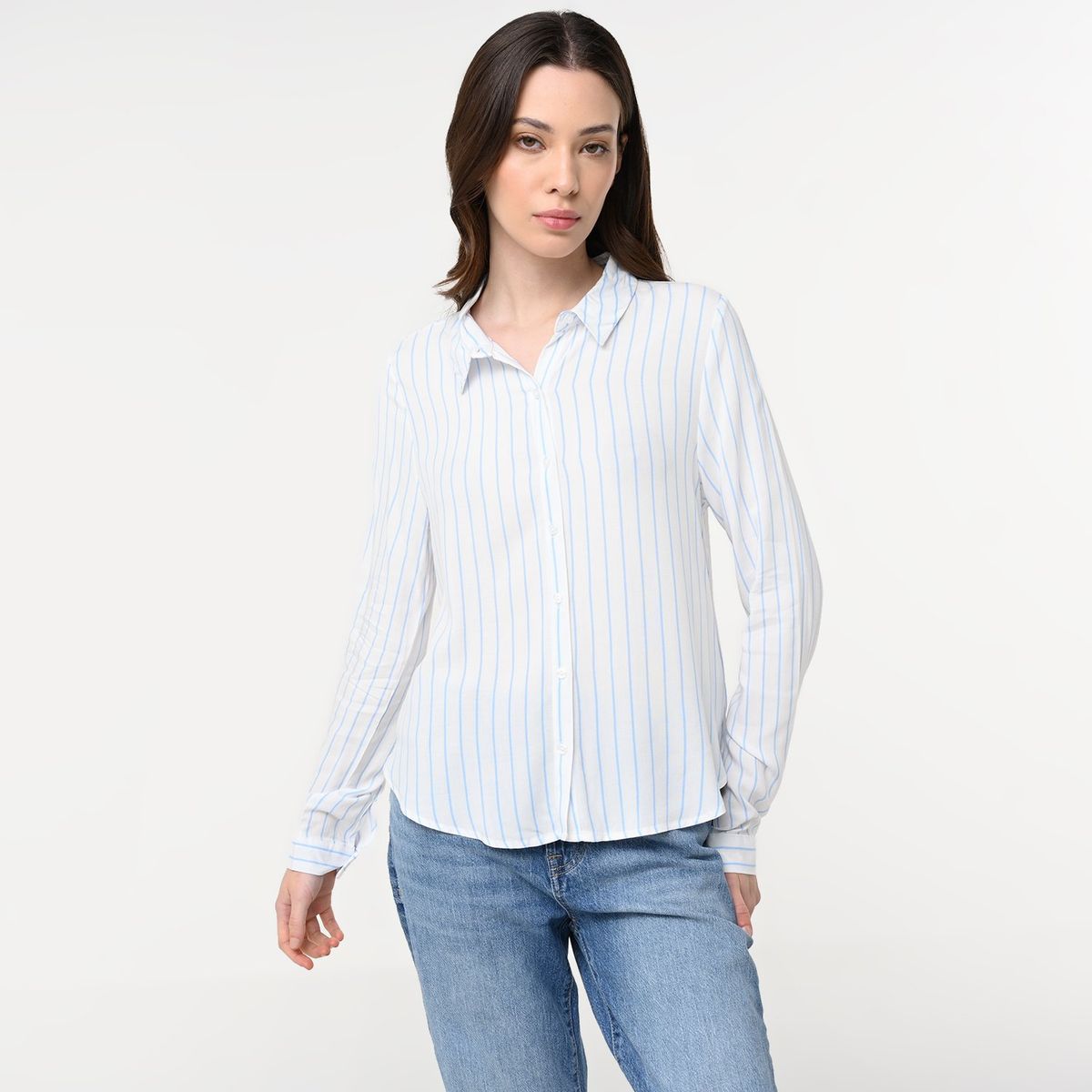 SYBILLA - Blusa Mujer con Estampado Manga larga Sybilla