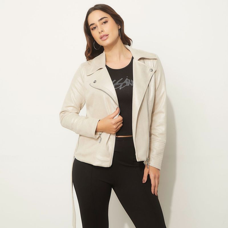 Cazadora Biker Mossimo Chaqueta Cuero Mujer Mossimo Chaquetas De