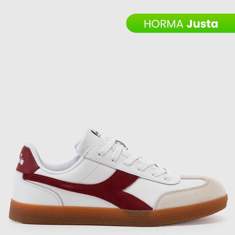 DIADORA - Tenis Diadora Hombre Moda Bamtelo Blancos Horma Justa 
