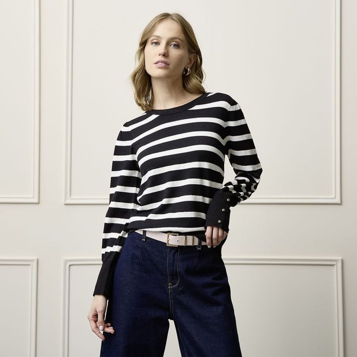 BASEMENT - Saco Mujer Tejido Basement