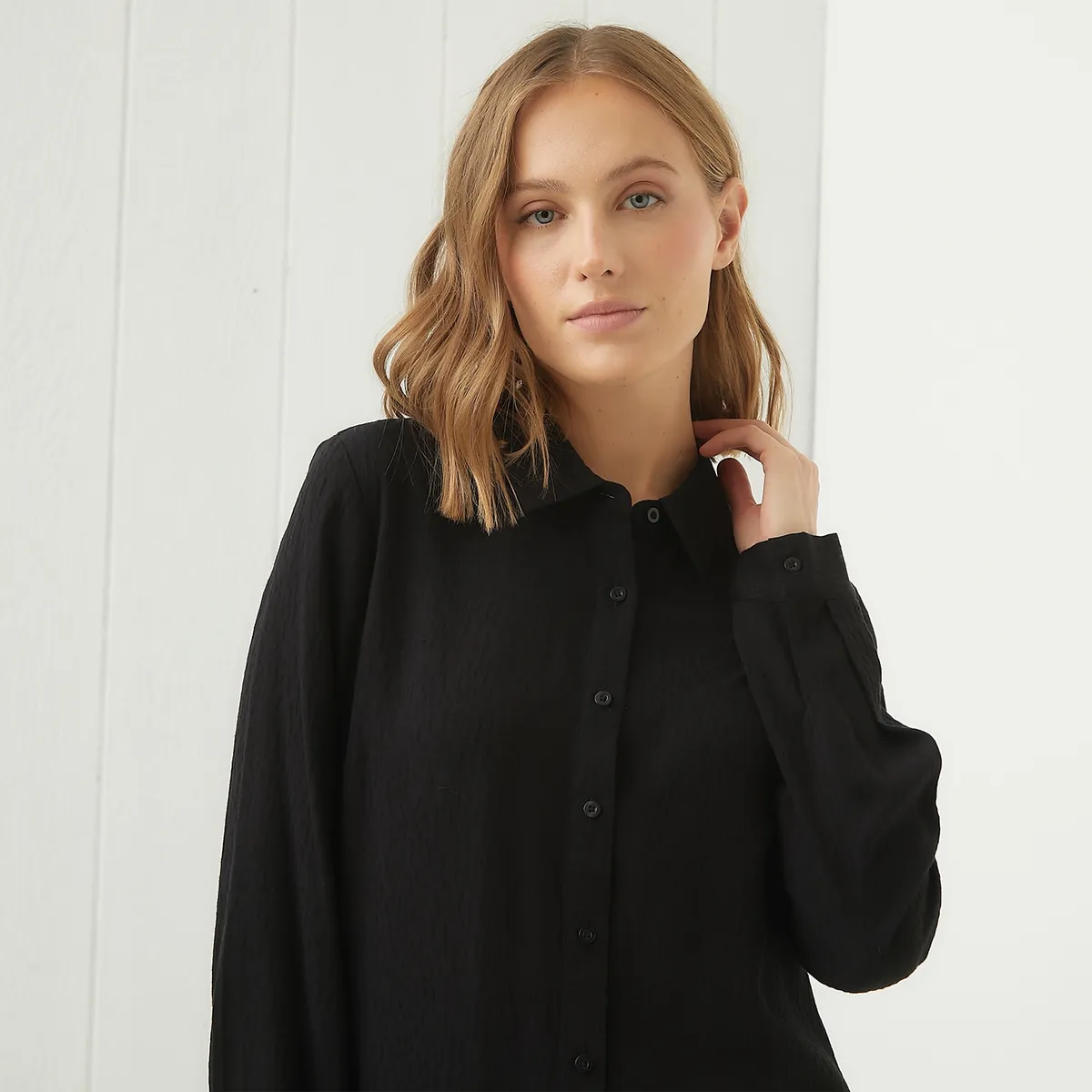 UNIVERSITY CLUB - Blusa Mujer Manga larga University Club